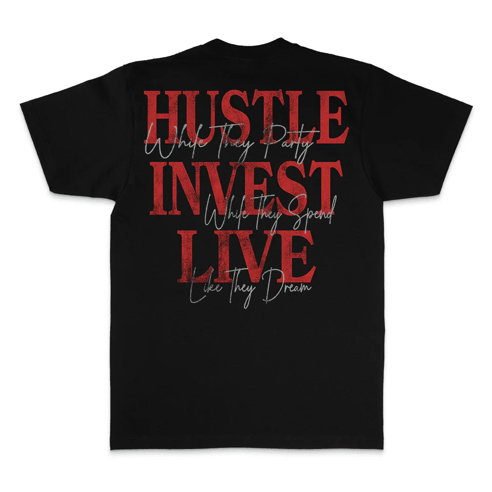 Hustle Invest Live - Billionaire Boys T-Shirt