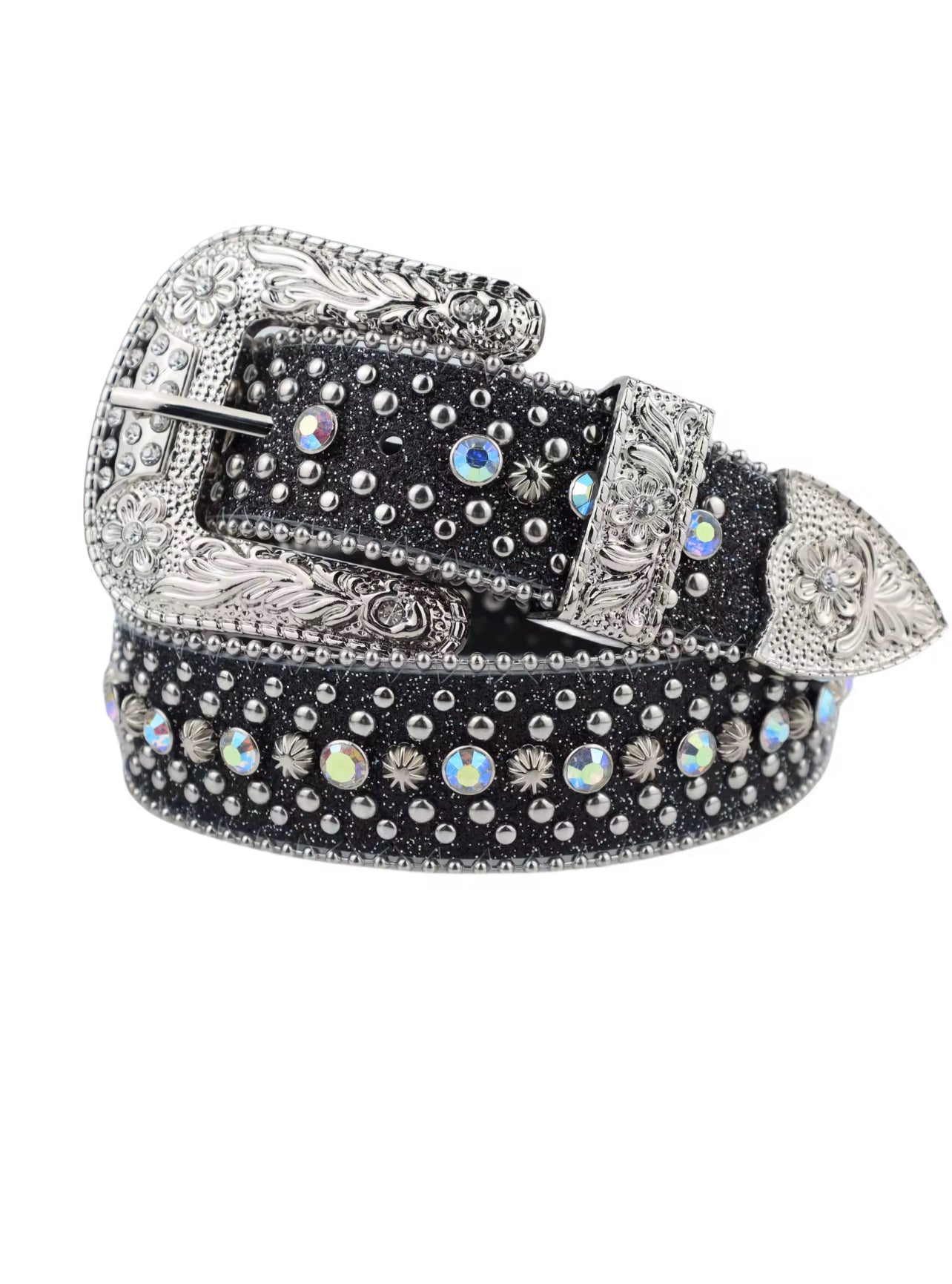 Western Cowboy Rhinestone Belt