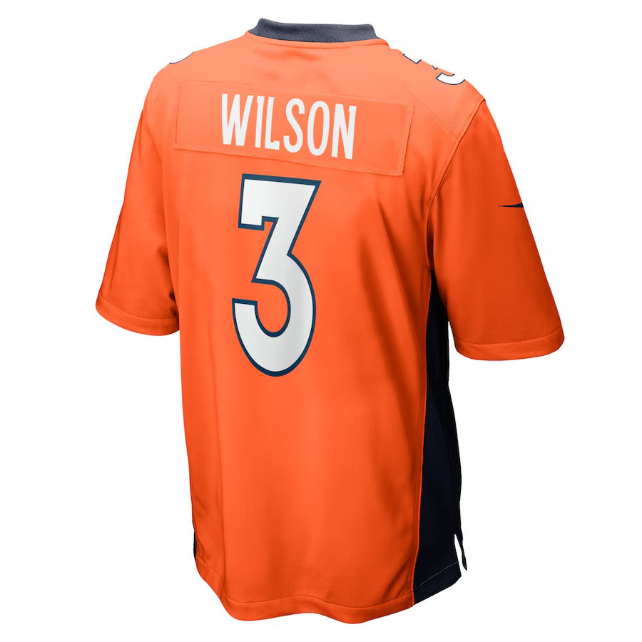 NFL Russell Wilson Denver Broncos Nike Youth Game Jersey - Orange