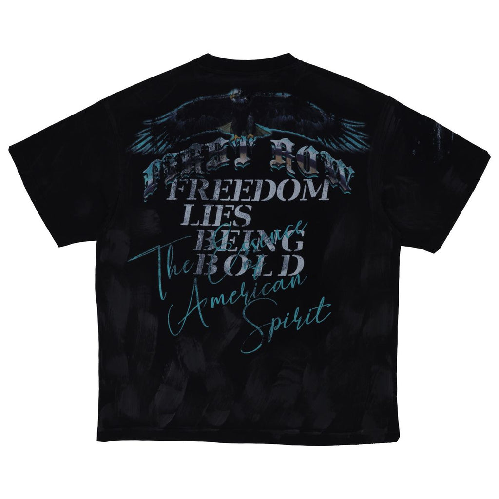 First Row FREEDOM IS NOT FREE WASHED T-SHIRT