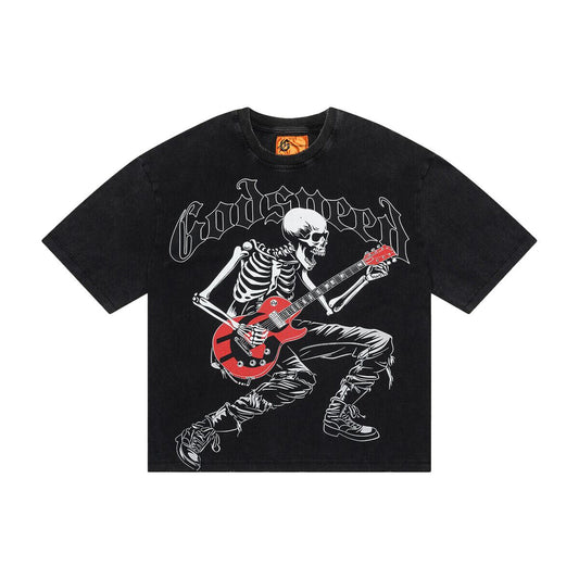 Godspeed Rock on Crew T-Shirt