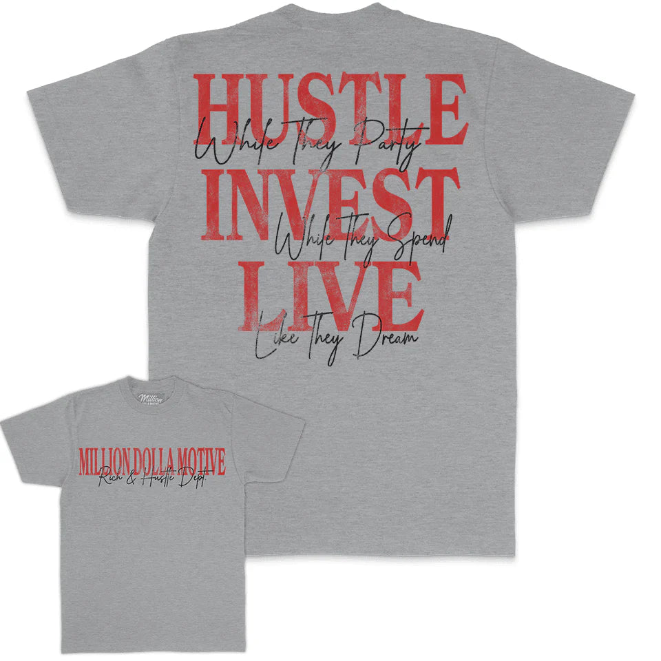 Hustle Invest Live - Billionaire Boys T-Shirt