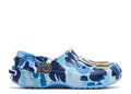 BAPE X CROCS CAMO CLASSIC CLOG - BLUE