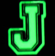 Glow In The Dark Letter & Number - Jibbitz