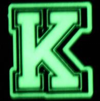 Glow In The Dark Letter & Number - Jibbitz