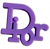 Purple Logo- Jibbitz