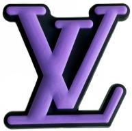 Purple Logo- Jibbitz