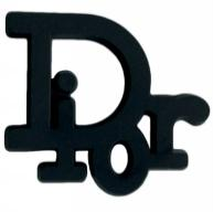 Black & White Logo- Jibbitz