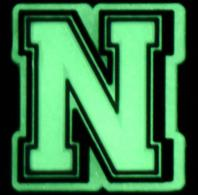 Glow In The Dark Letter & Number - Jibbitz