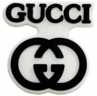 Black & White Logo- Jibbitz