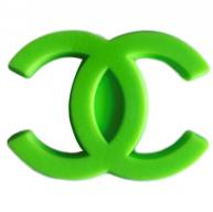 Green Logo- Jibbitz