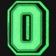 Glow In The Dark Letter & Number - Jibbitz