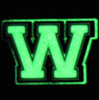 Glow In The Dark Letter & Number - Jibbitz