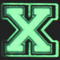 Glow In The Dark Letter & Number - Jibbitz