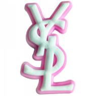 Light Pink Logo- Jibbitz