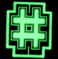 Glow In The Dark Letter & Number - Jibbitz