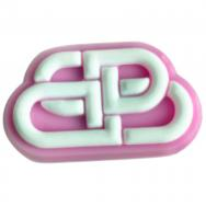 Light Pink Logo- Jibbitz