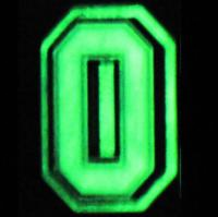 Glow In The Dark Letter & Number - Jibbitz