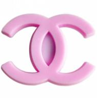 Light Pink Logo- Jibbitz