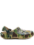 BAPE X CROCS CAMO CLASSIC CLOG - GREEN