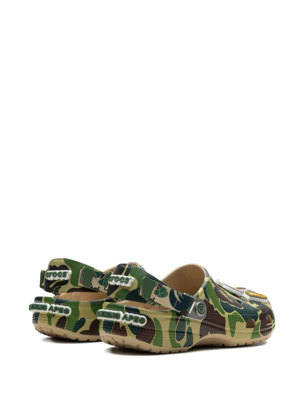 BAPE X CROCS CAMO CLASSIC CLOG - GREEN