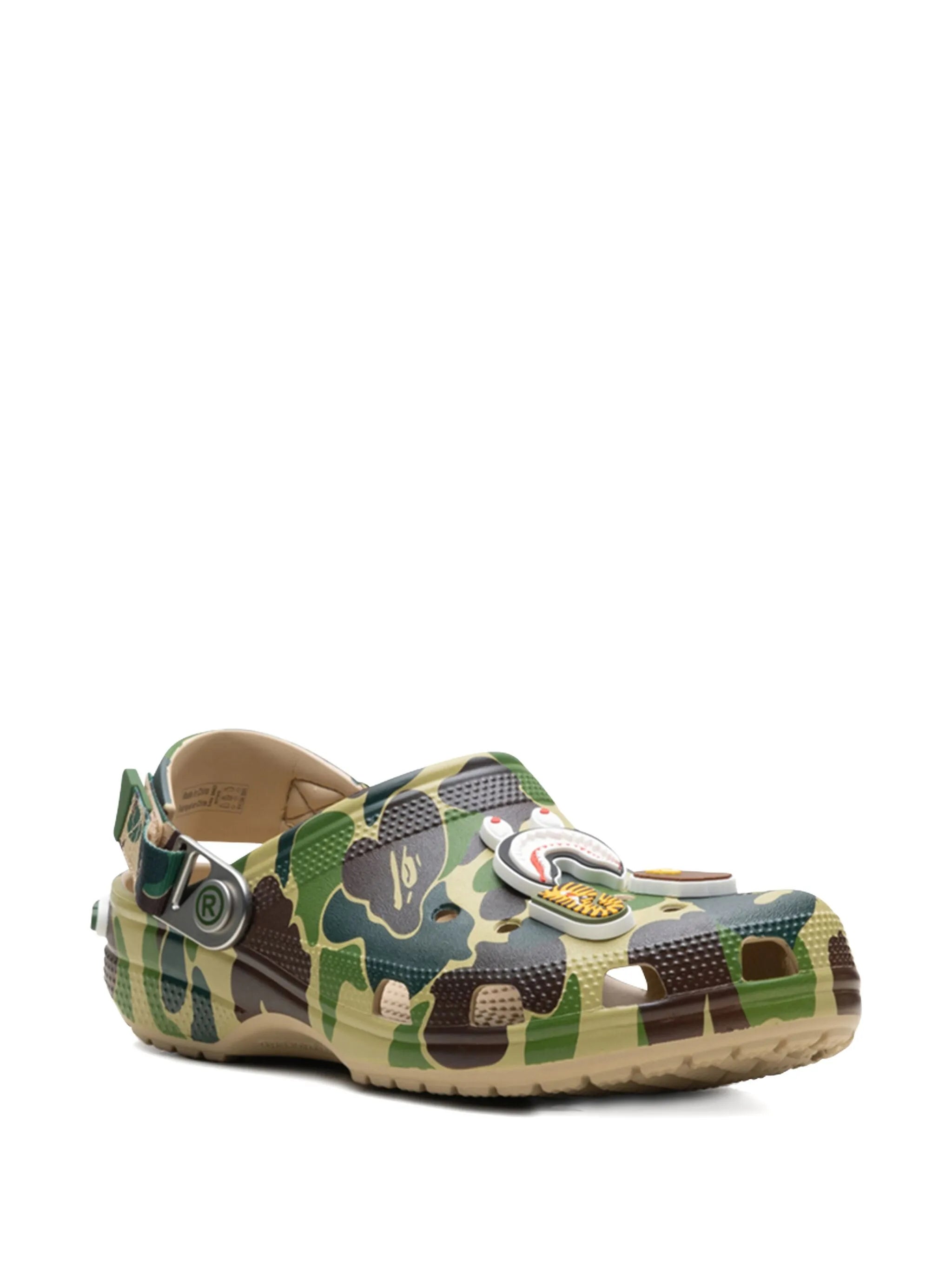 BAPE X CROCS CAMO CLASSIC CLOG - GREEN