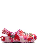 BAPE X CROCS CAMO CLASSIC CLOG - PINK