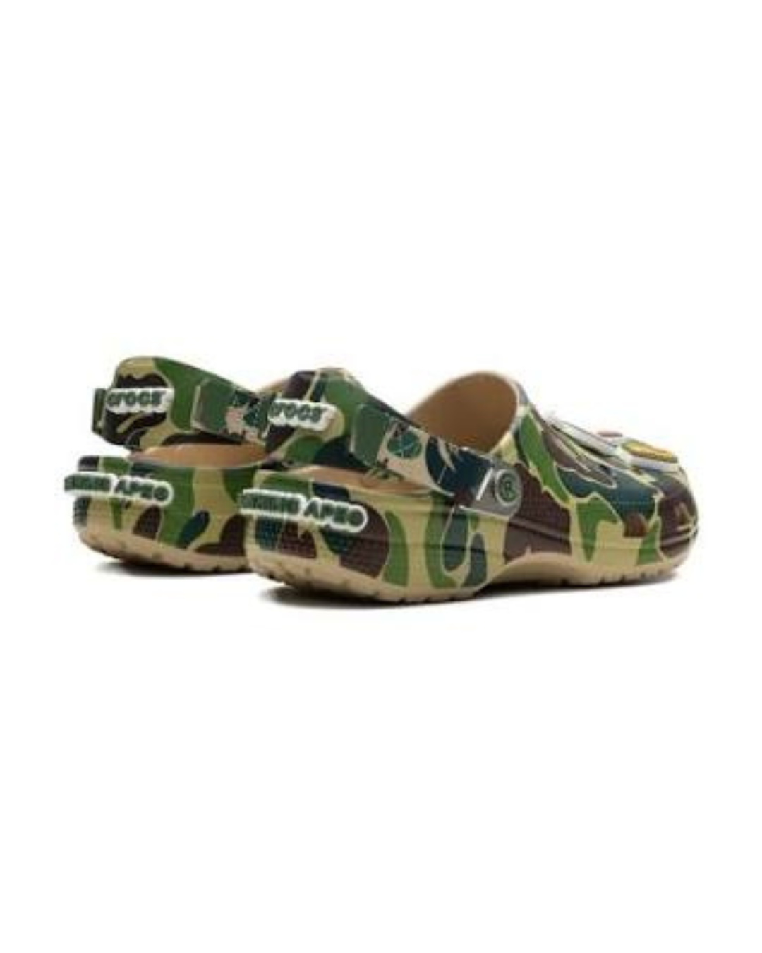 BAPE X CROCS CAMO CLASSIC CLOG - GREEN