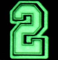 Glow In The Dark Letter & Number - Jibbitz