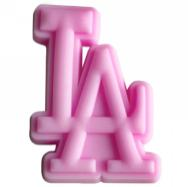 Light Pink Logo- Jibbitz