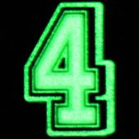 Glow In The Dark Letter & Number - Jibbitz