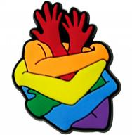 Rainbow Symbols- Jibbitz