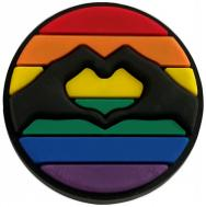 Rainbow Symbols- Jibbitz