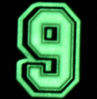 Glow In The Dark Letter & Number - Jibbitz