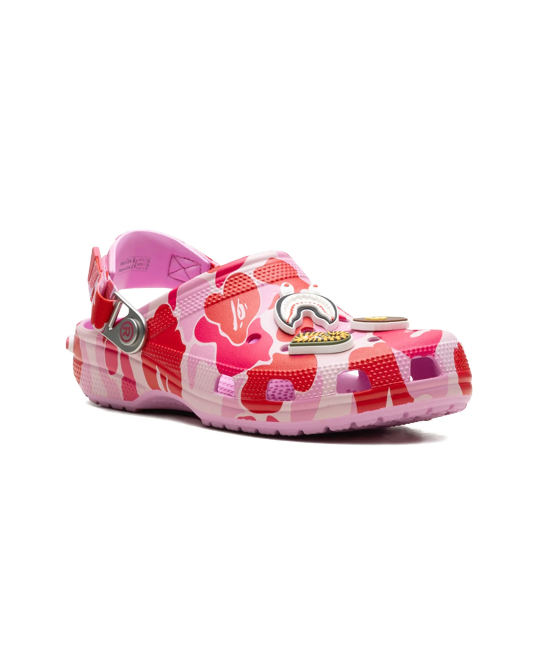 BAPE X CROCS CAMO CLASSIC CLOG - PINK