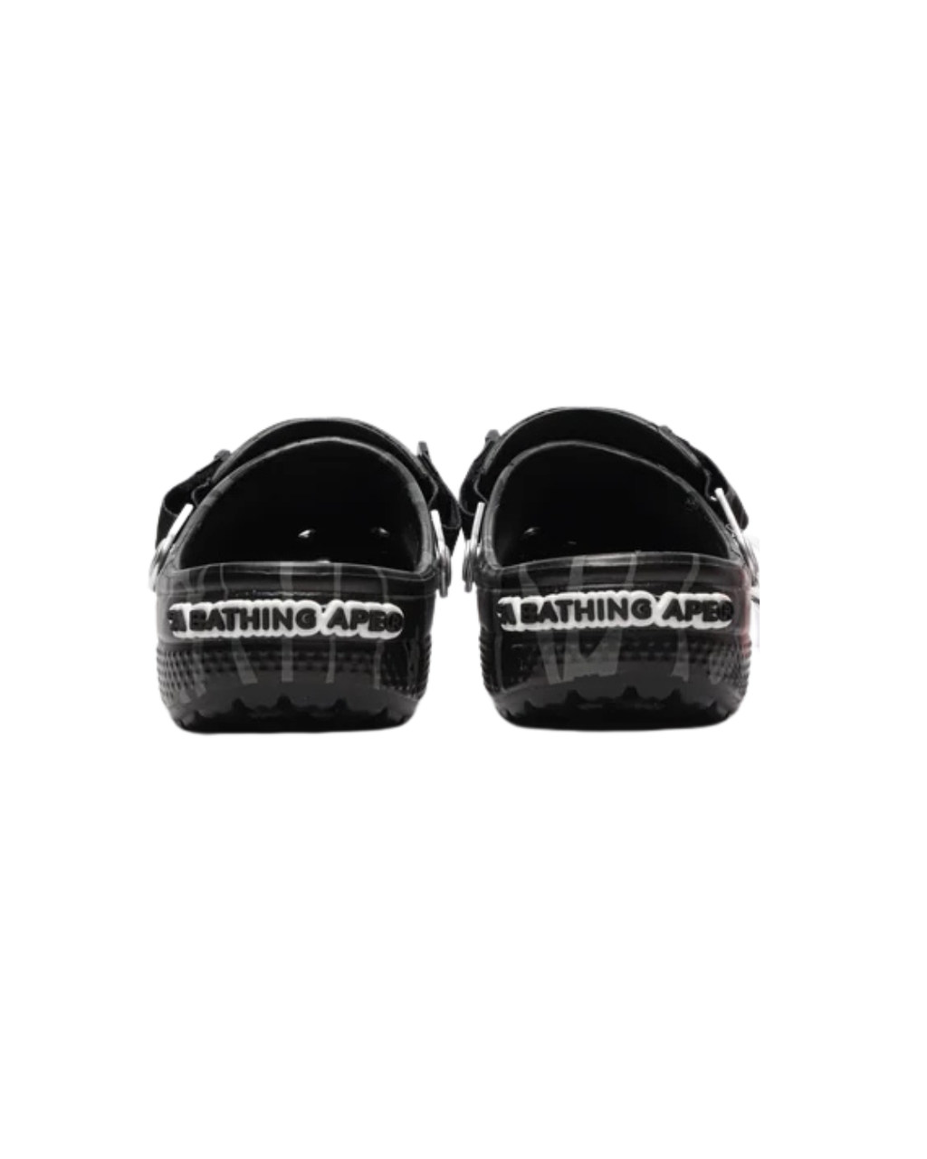 BAPE X CROCS CAMO CLASSIC CLOG - BLACK