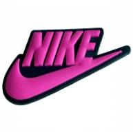Pink Logo- Jibbitz