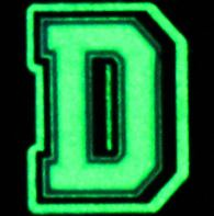 Glow In The Dark Letter & Number - Jibbitz