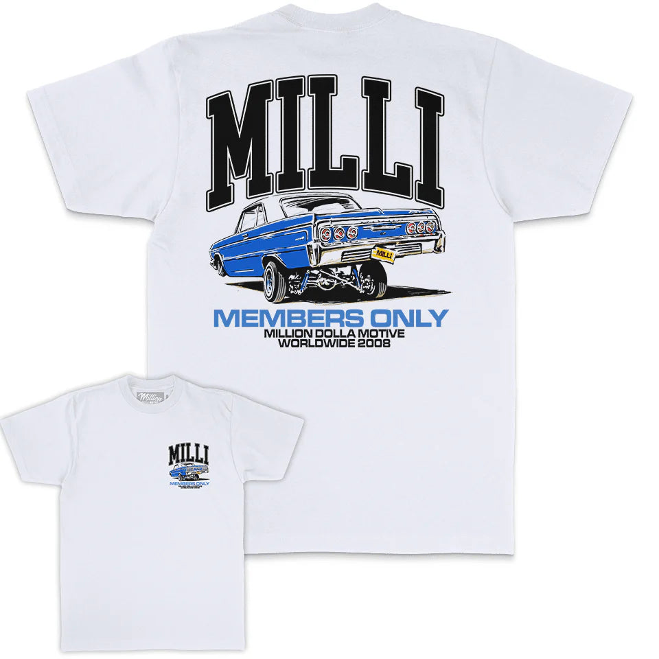 Milli Lowrider Member Billionaires Boys T-Shirt