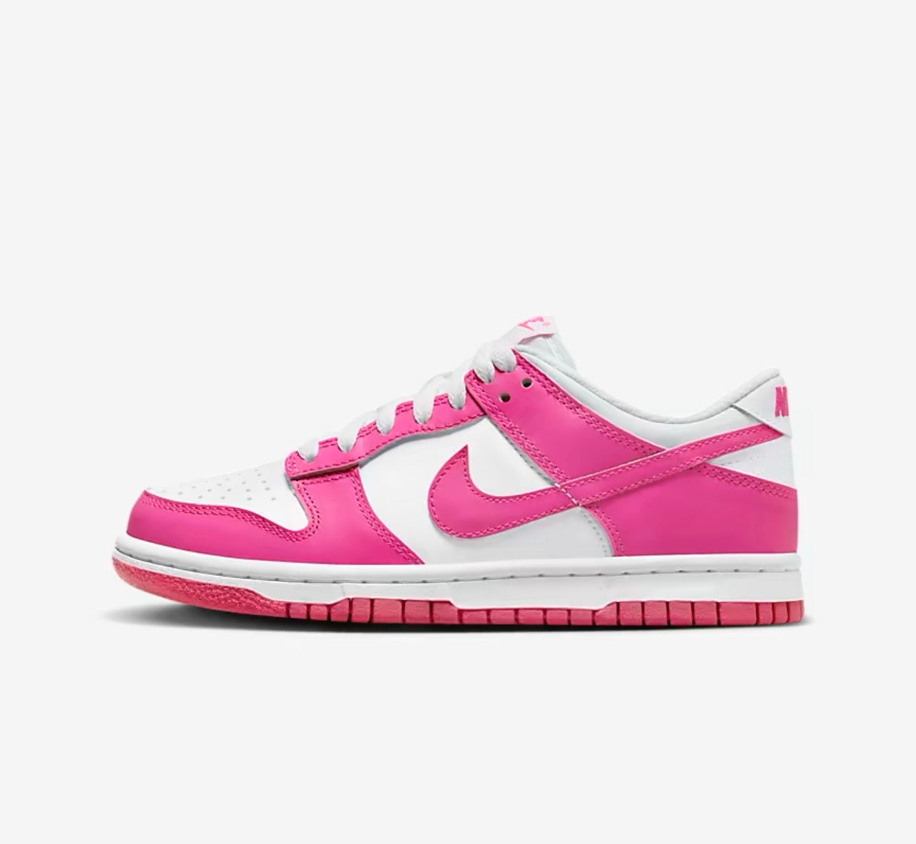 Nike Dunk Low - Laser Fuchsia (Grade School)