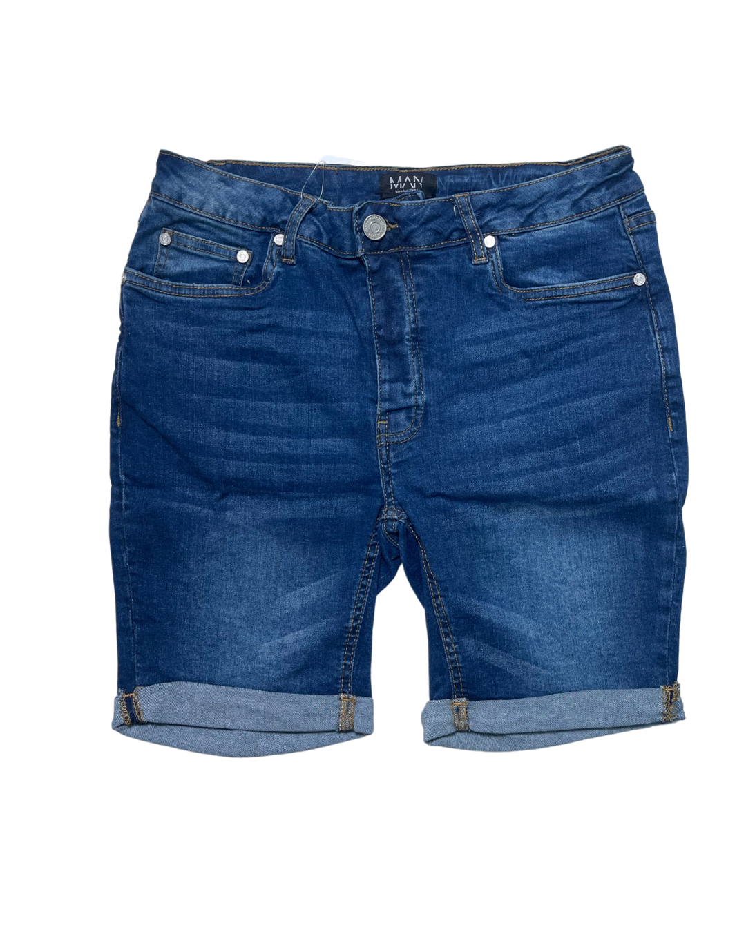 Skinny Stretch Demin Shorts