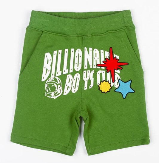 Billionaire Boys Club Kids Stars shorts (cactus green)