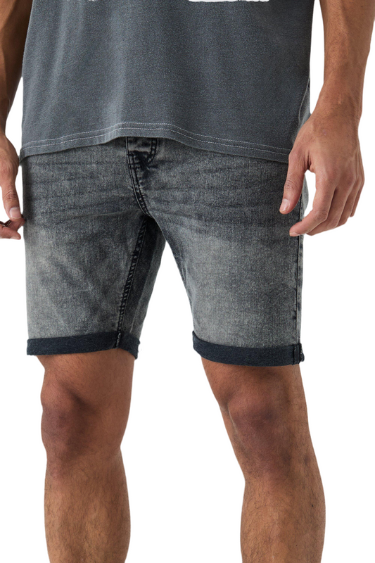 MAN - Skinny Stretch Denim Jean Shorts