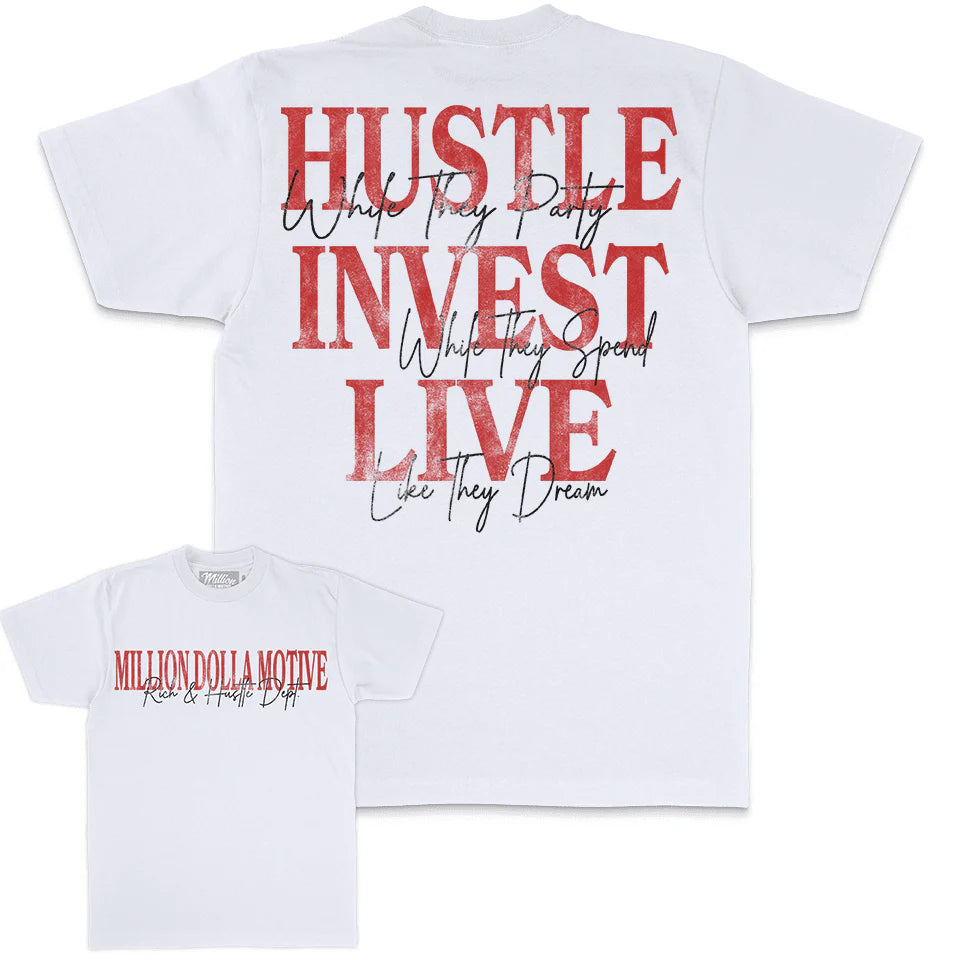 Hustle Invest Live - Billionaire Boys T-Shirt
