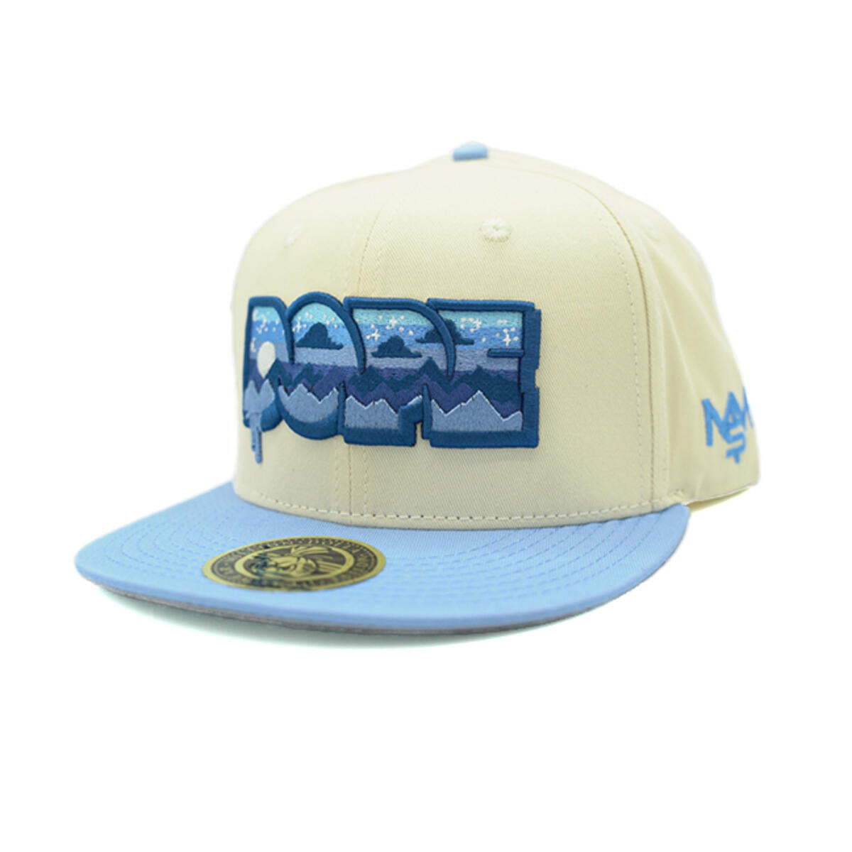 Million Dollar Motive - Dope Sky Natural Sail Snapback