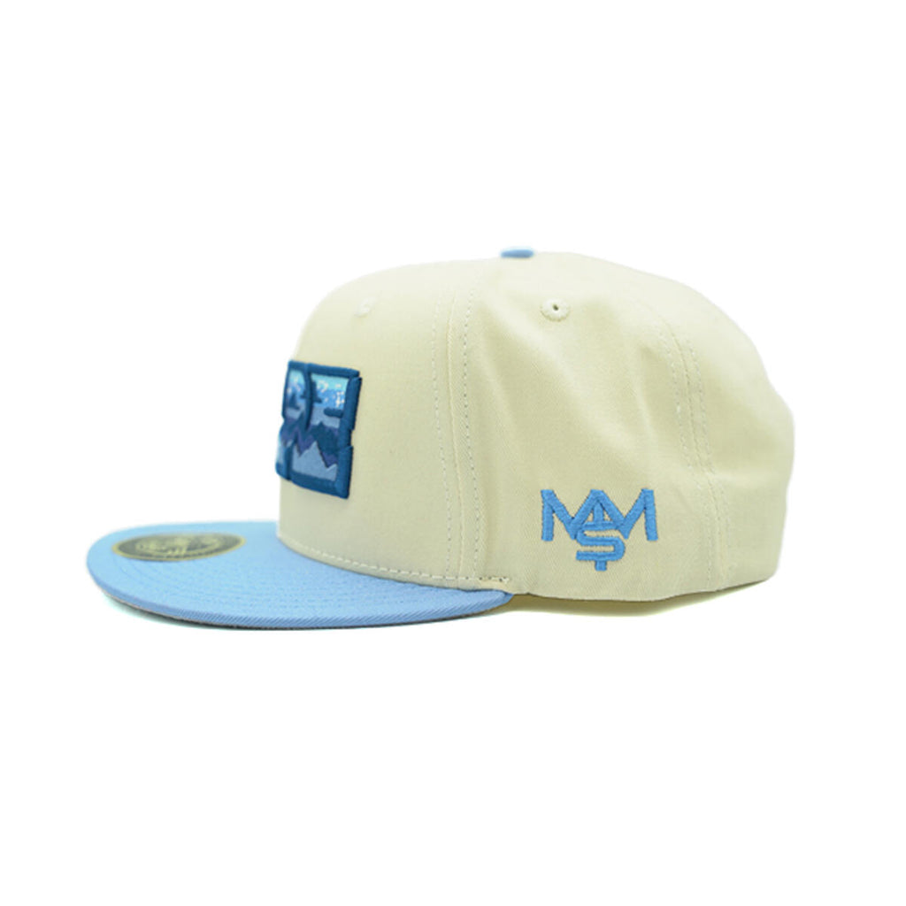 Million Dollar Motive - Dope Sky Natural Sail Snapback