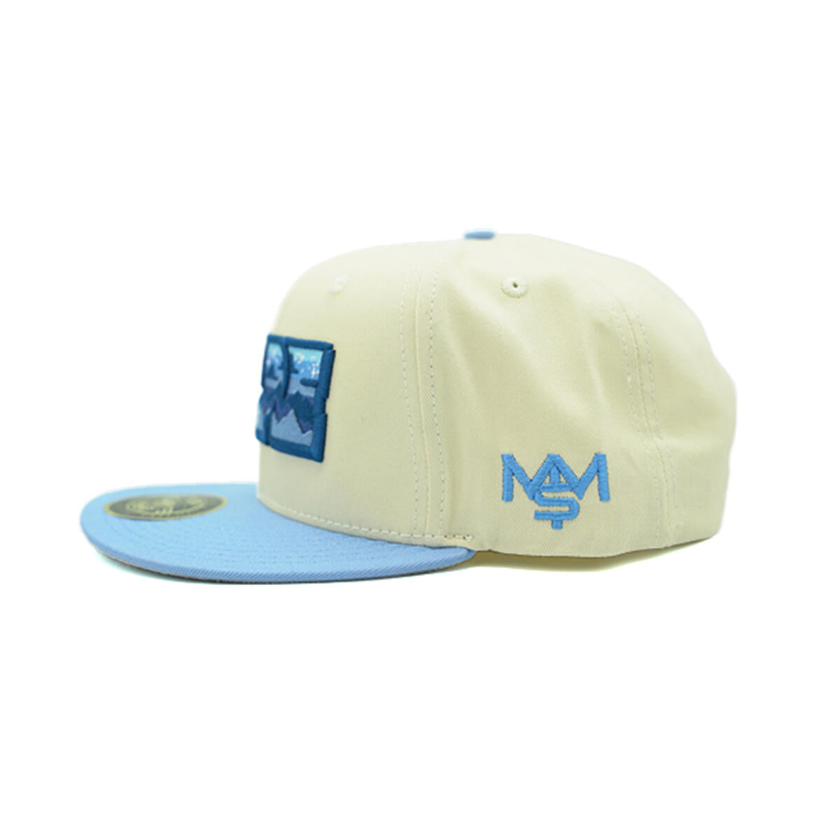 Million Dollar Motive - Dope Sky Natural Sail Snapback