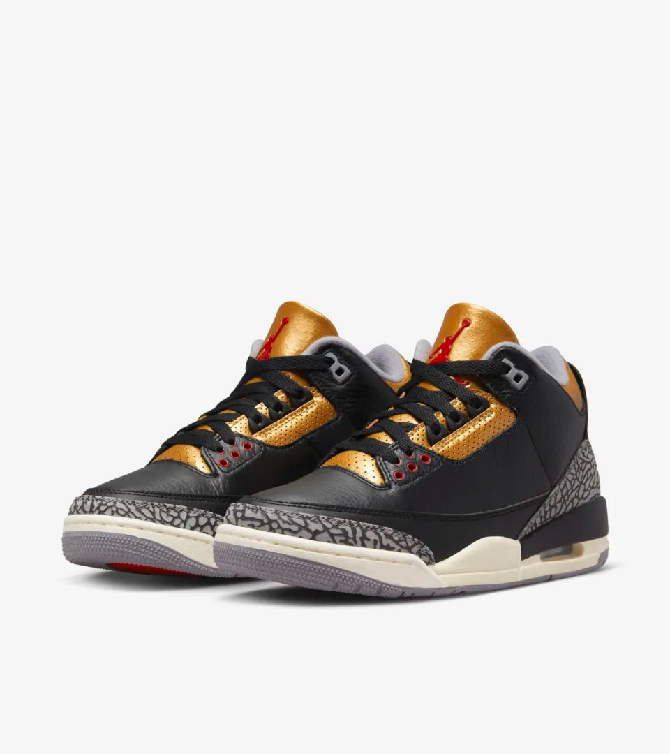 Jordan Retro 3s - Black Gold