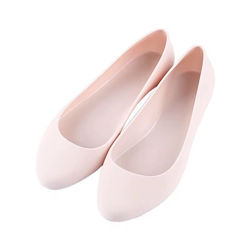 BUY 1 & GET ANOTHER COLOUR FREE (No Label - Ballet Work Flats)