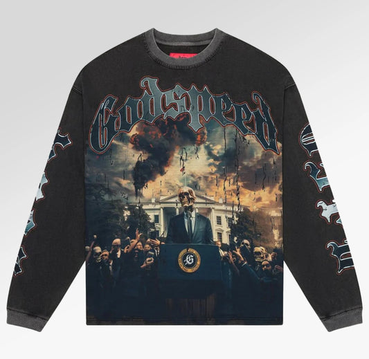 Godspeed- Long Sleeve Vintage Vault